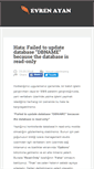 Mobile Screenshot of evrenayan.net